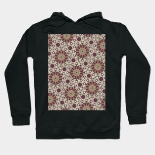 Brown Atom or Molecule Looking Patterns - WelshDesignsTP003 Hoodie